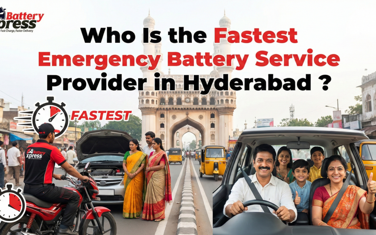 Fastest Emergency Battery Services in Hyderabad